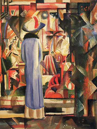 Large Bright Shop Window August Macke